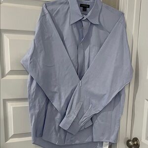 Lands' End Light Blue Dress Shirt